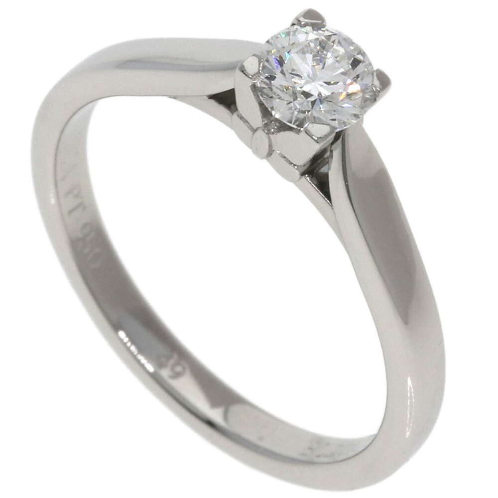 VAN CLEEF & ARPELS Silver Diamond Ring #49